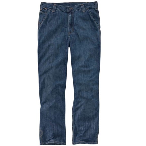 Carhartt Denim - Carhartt NWOT Sz 18R Premiun Dark Flame Resistant Womens Rugged Flex Jean Origin